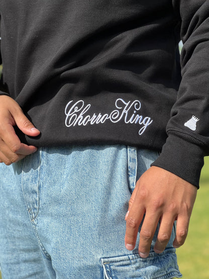 crew neck - black